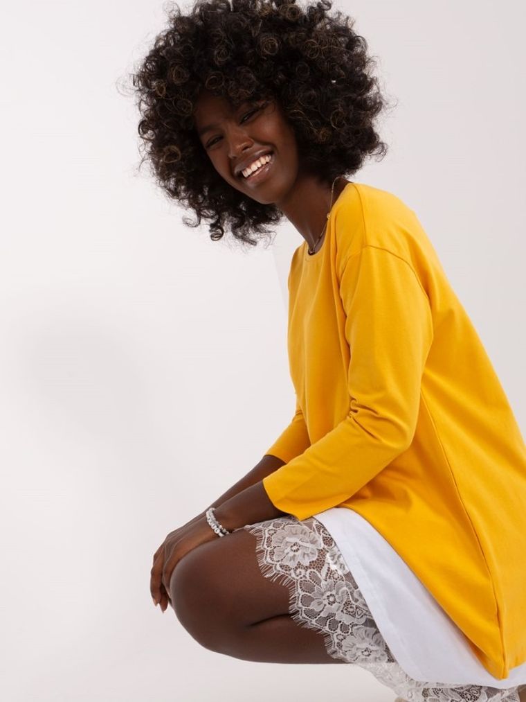 Sukienka damska, żółta, Lily Rose