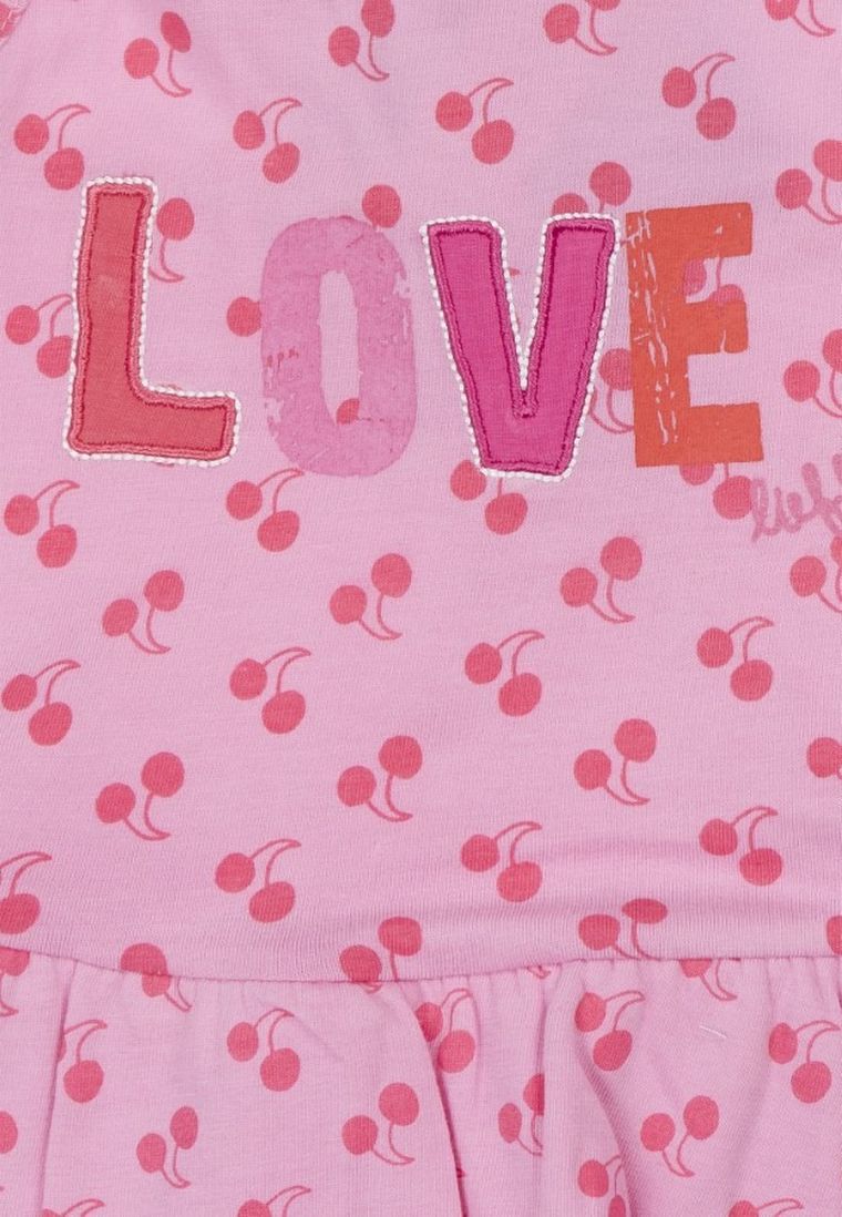 Sukienka dziewczęca bez rękawów, różowa, Lief