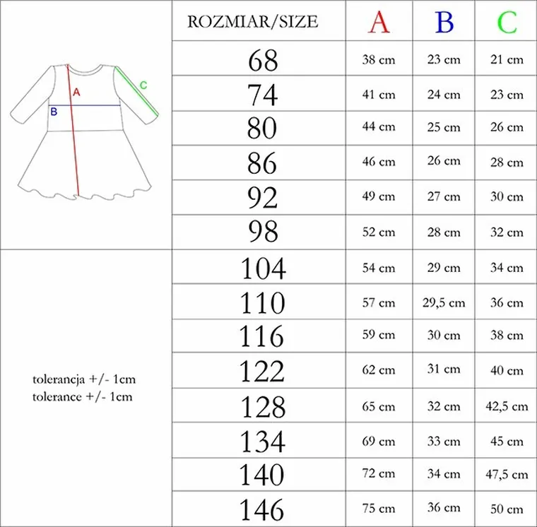 Sukienka dziewczęca z długim rękawem, biało-czarna, Nicol