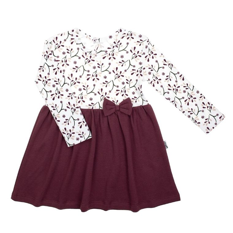 Sukienka dziewczęca z długim rękawem, mix, Nicol