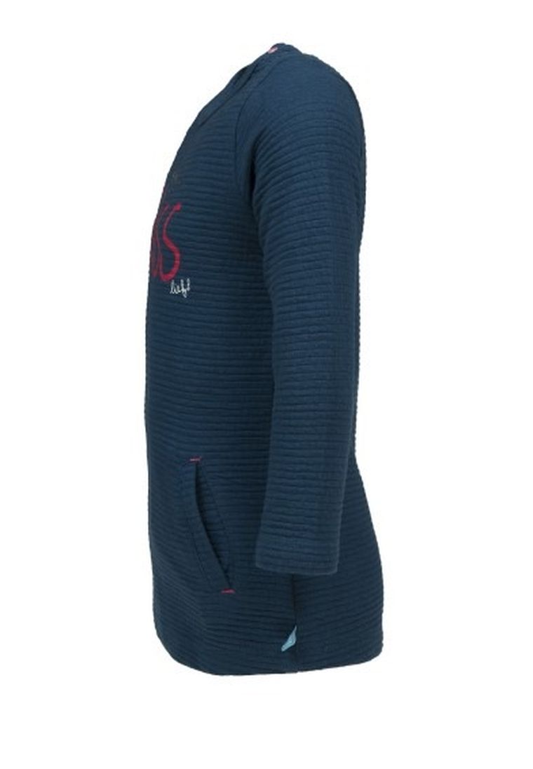 Sukienka dziewczęca z długim rękawem, niebieska, Lief