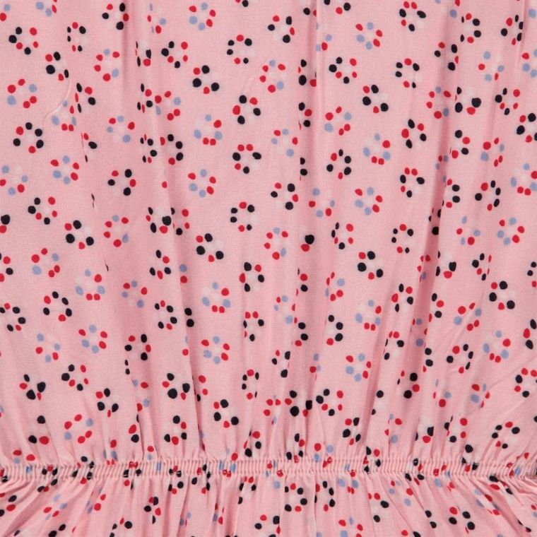 Sukienka dziewczęca z długim rękawem, różowa, Marc O'Polo