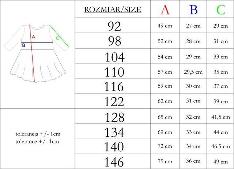 Sukienka dziewczęca z długim rękawem, różowa, Nicol