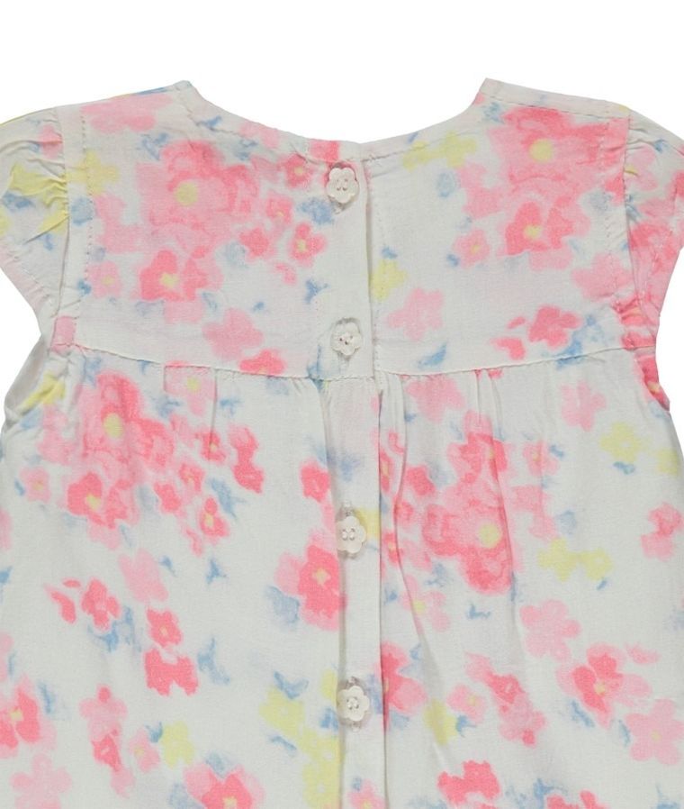 Sukienka dziewczęca z krótkim rękawem, mix, Kanz