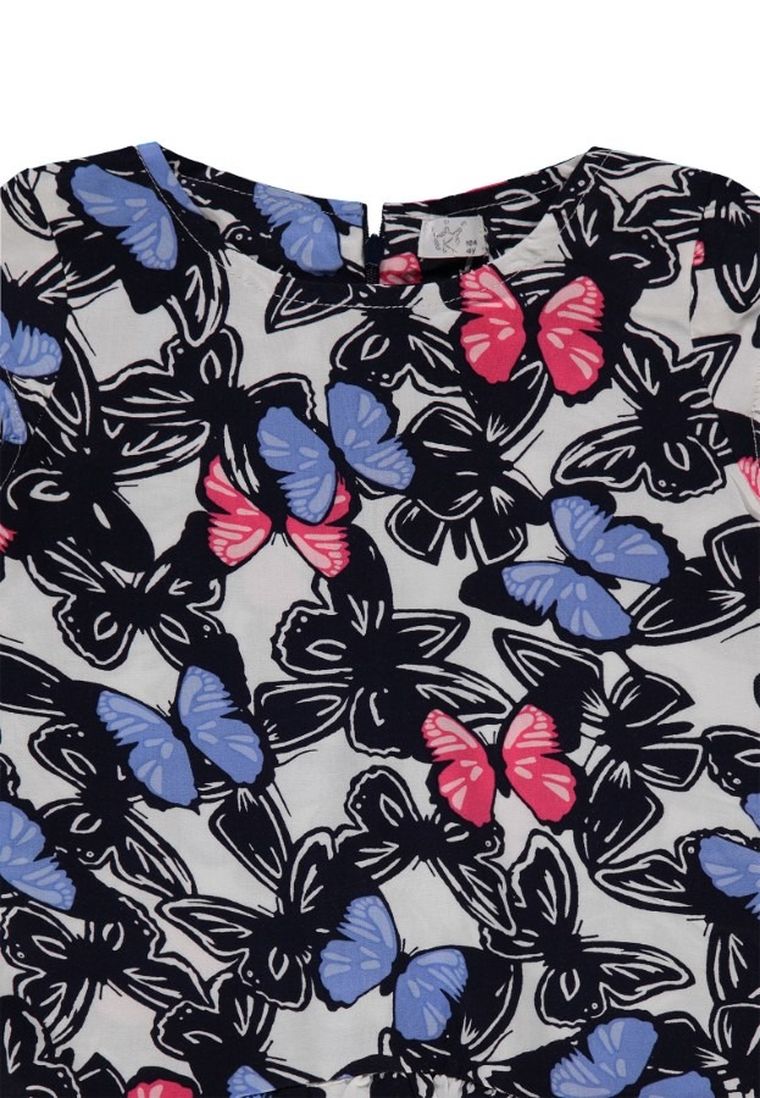 Sukienka dziewczęca z krótkim rękawem, mix, Königsmuhle