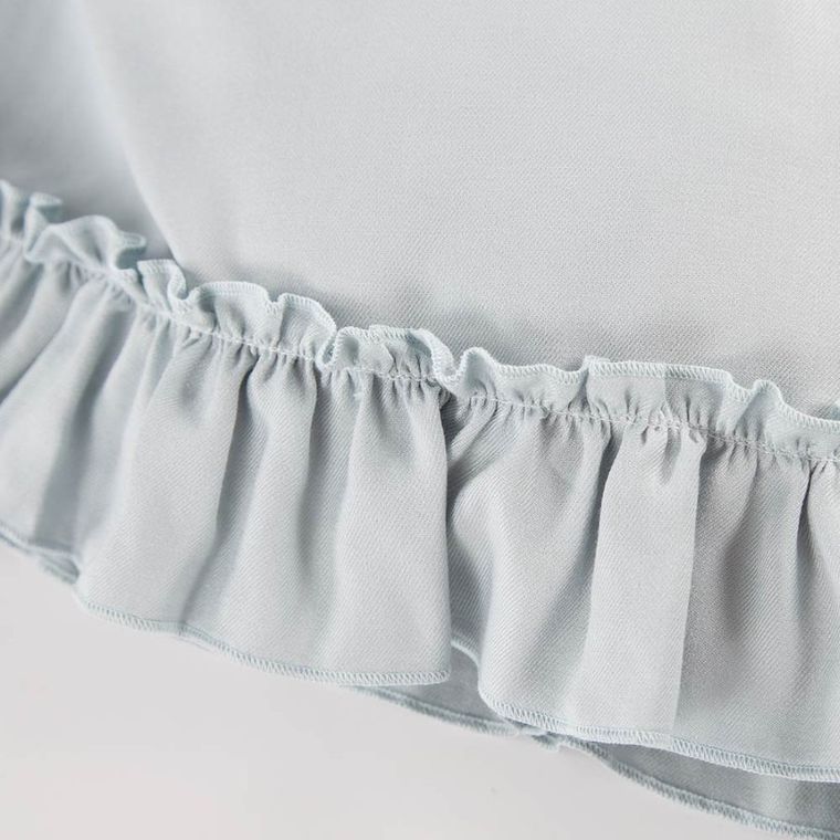 Sukienka dziewczęca z krótkim rękawem, zielona, Eevi