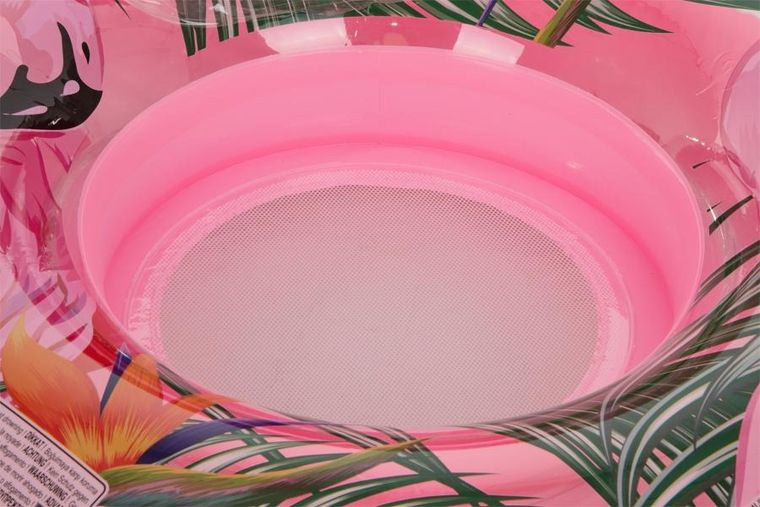 Sun Club, dmuchany fotel do pływania, różowy, 106 cm