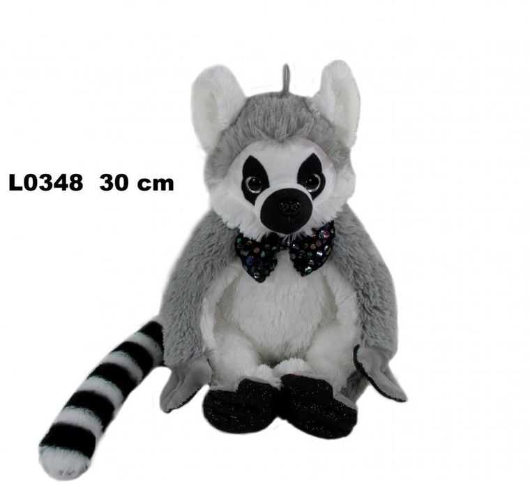 Sun-Day, Lemur, maskotka, 30 cm