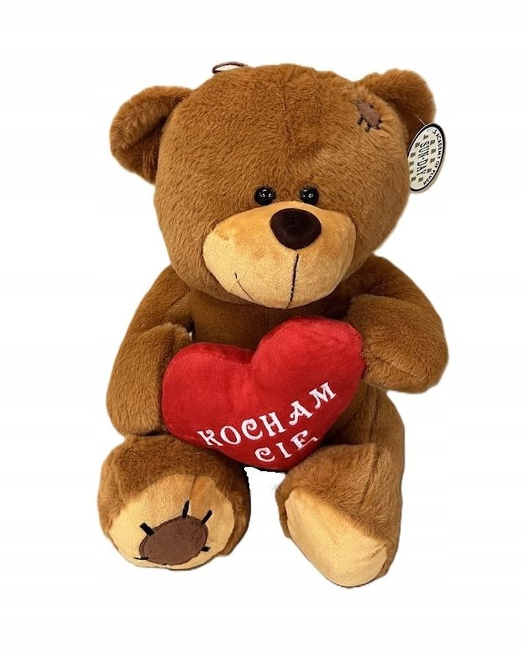 Sun-Day, Miś Kocham Cię, maskotka, 30 cm, 1 szt.