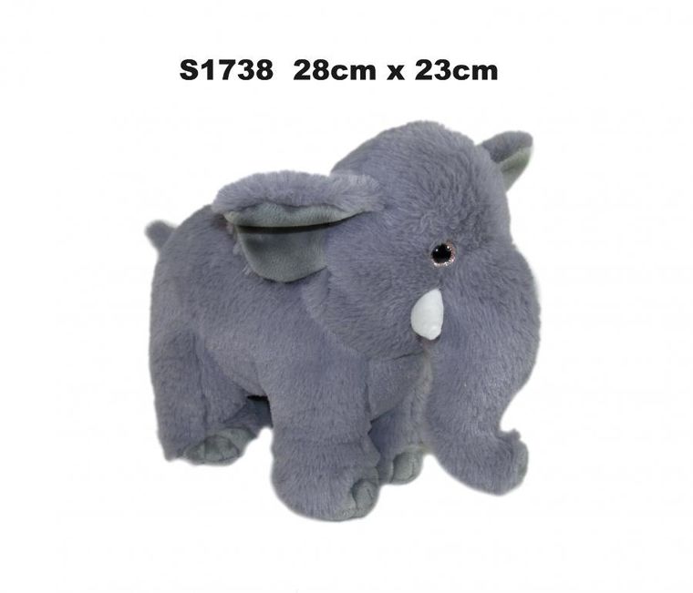 Sun-Day, Słoń, maskotka, 23-28 cm