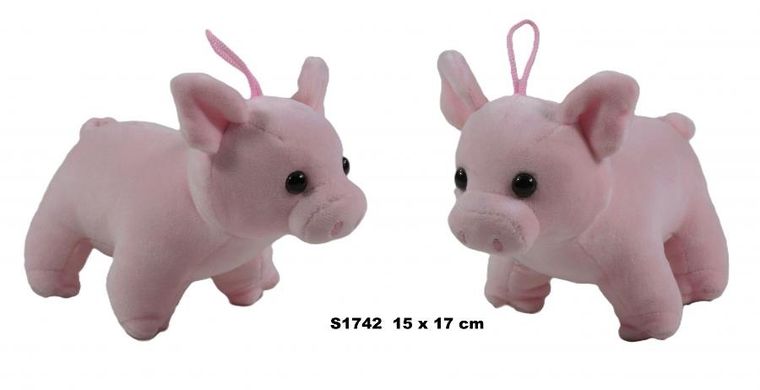 Sun-Day, Świnka, maskotka, 18 cm