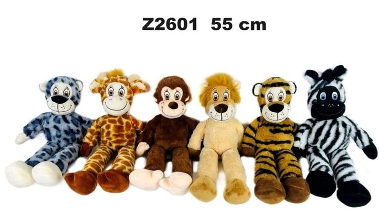 Sun-Day, Zwierzęta dżungli, maskotka, 55 cm, 1 szt.
