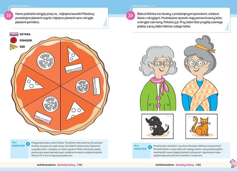 Super akademia 2 latka. Kształty i kolory