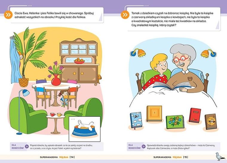 Super akademia 4-latka. Mój dom