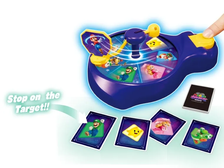 Super Mario, Galaxy Movie, Spin'n Match Game, gra zręcznościowa, 7639