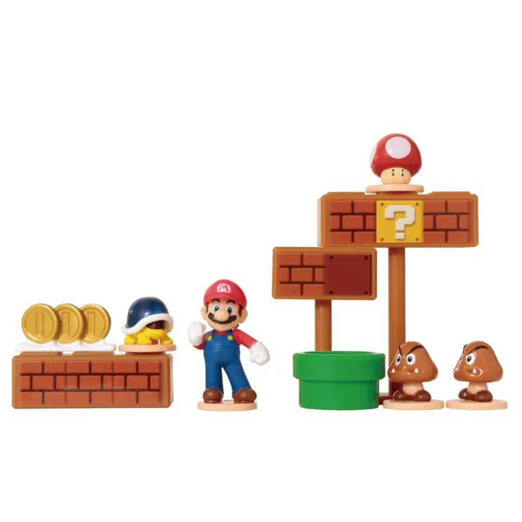 Super Mario, System Połączeń z mini grą, zestaw z figurką, 7630, 1 szt.