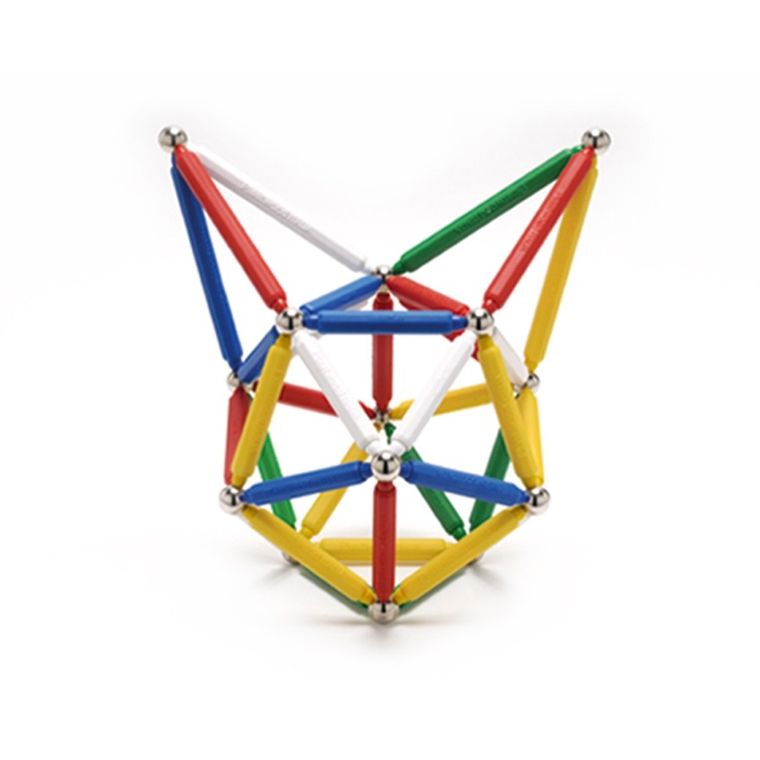 Supermag Maxi Classic, klocki magnetyczne, 92 elementy