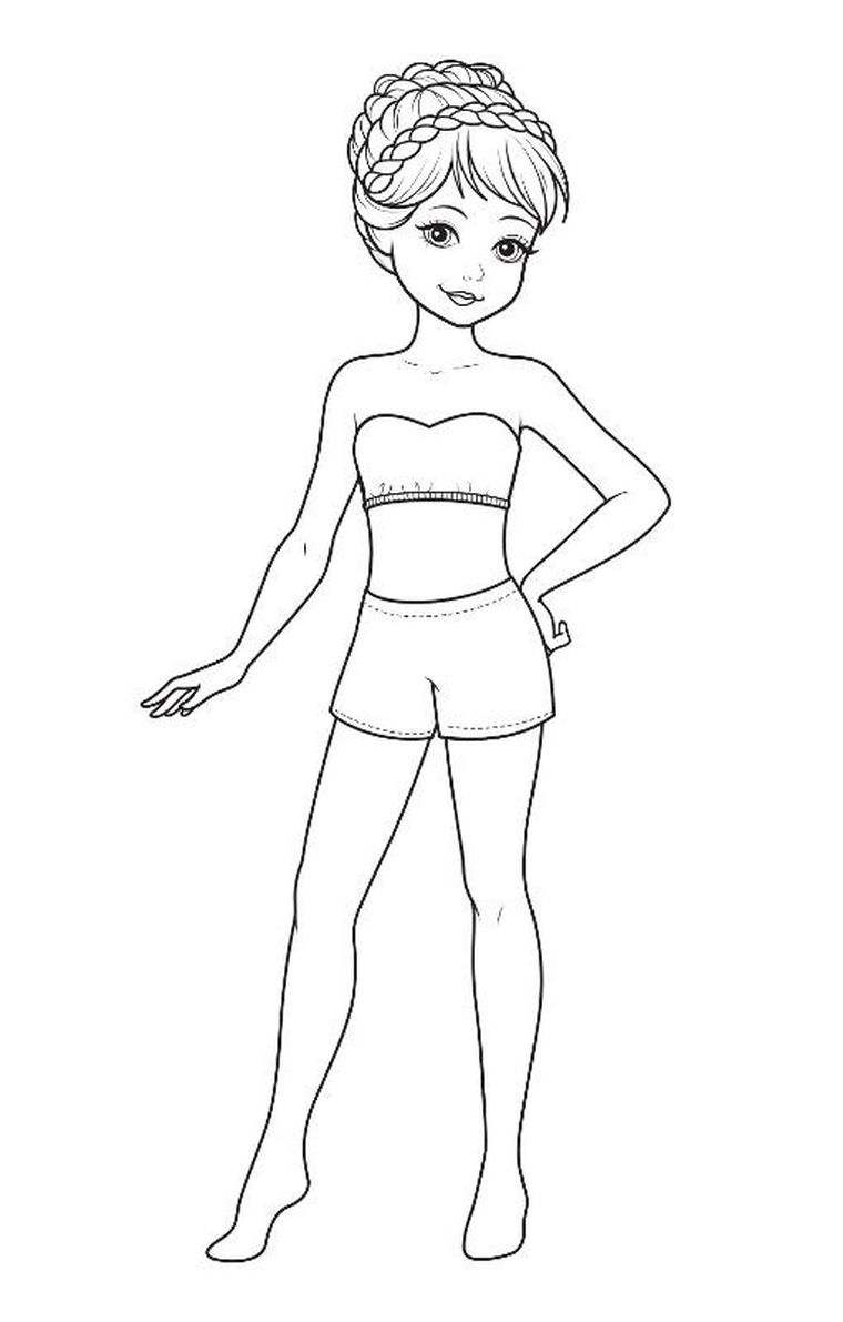 Supermodelki z naklejkami. Kolorowanka zdolnej stylistki + moda, ciekawostki, porady