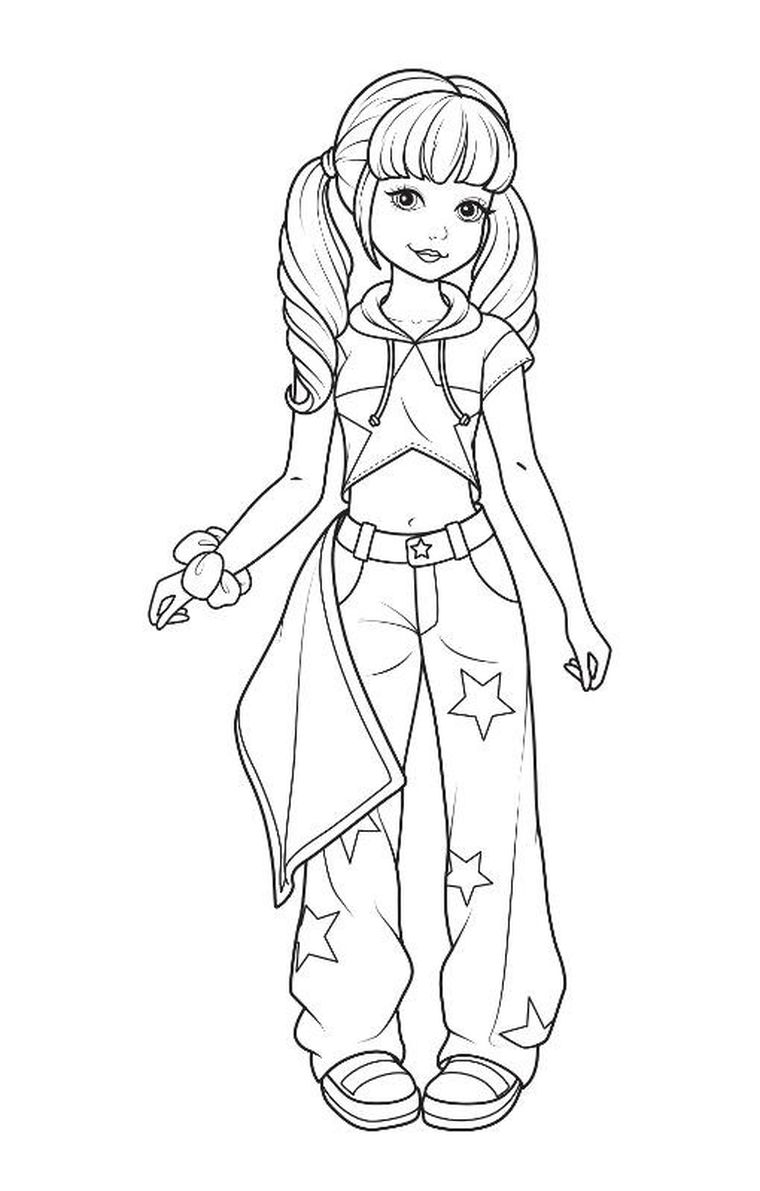 Supermodelki z naklejkami. Kolorowanka znakomitej artystki + moda, ciekawostki, porady