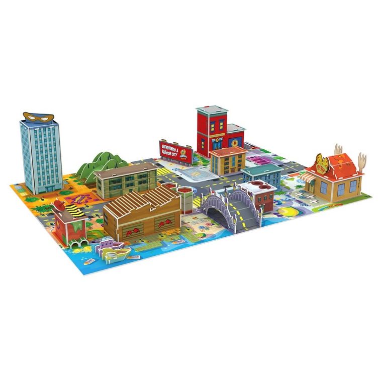 SuperThings 3D, puzzle, Kaboom City