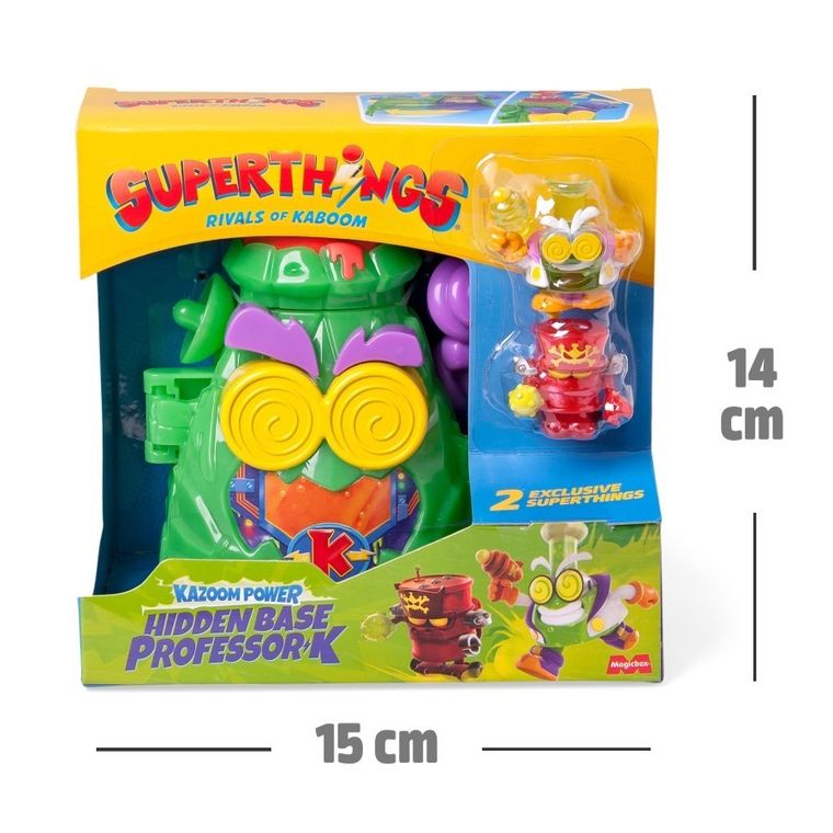 SuperThings, Hidden Base, Profesor K, sekretna baza z figurką
