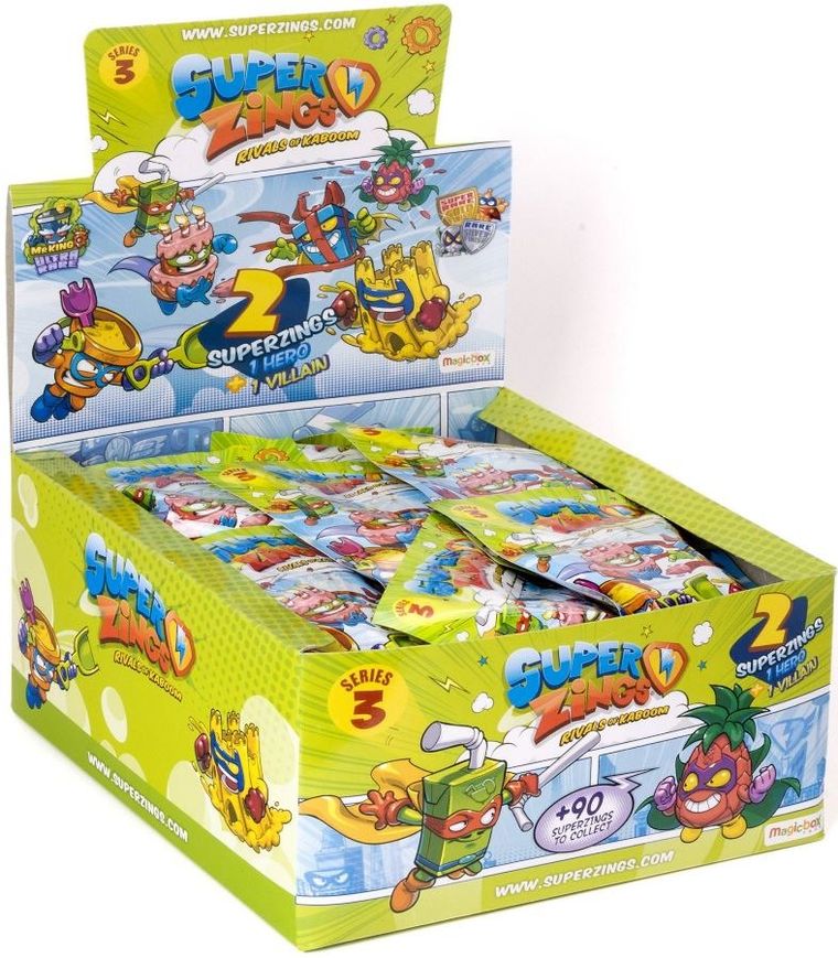 SuperZings, saszetka z dwiema figurkami