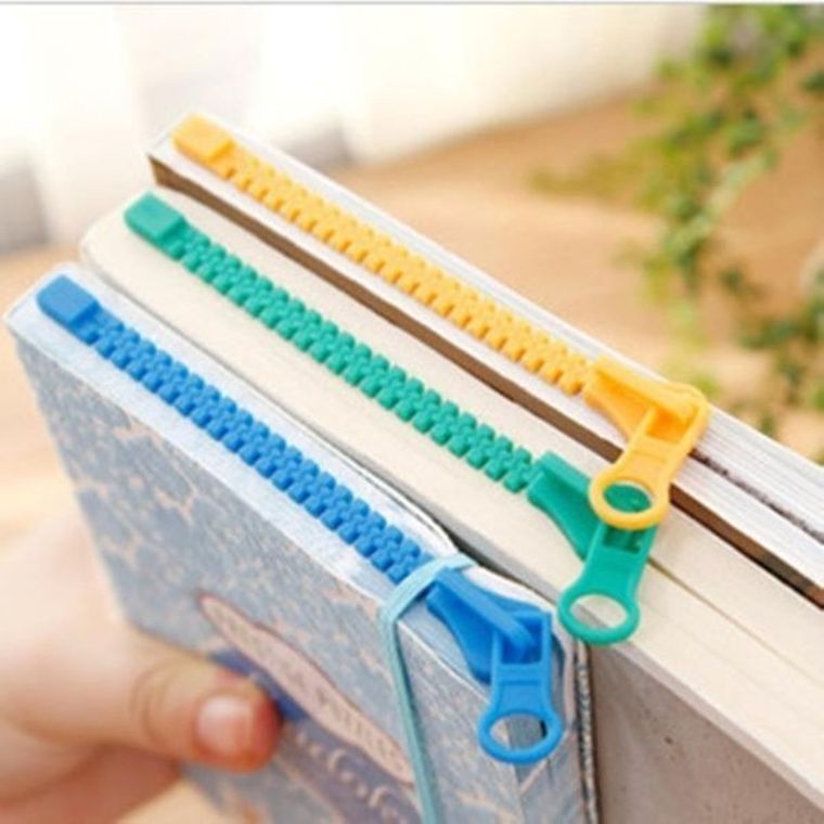 Suwakowa zakładka do książki, zielona