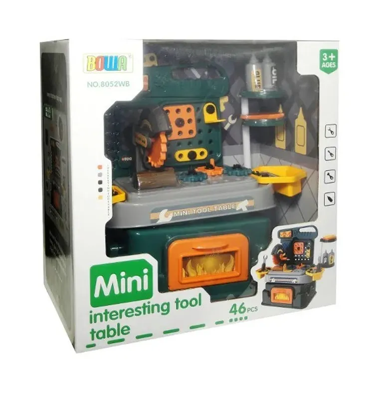 Swede, mini warsztat samochodowy z narzędziami, 46 elementów