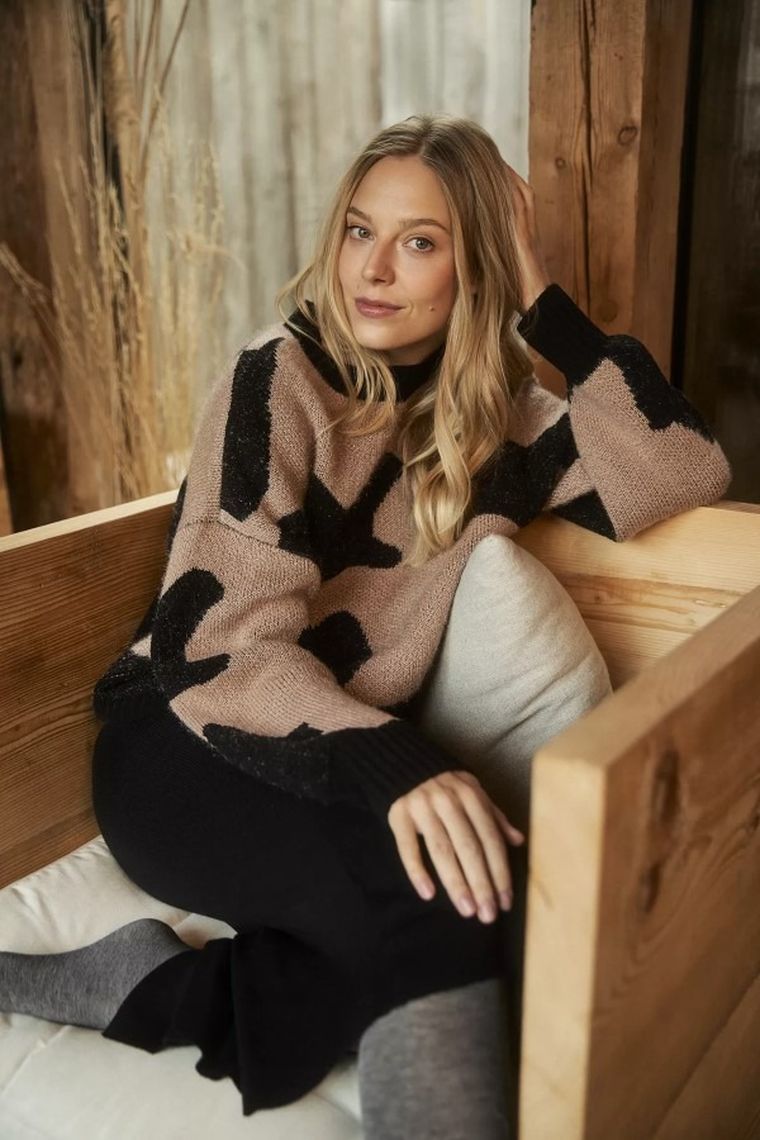 Sweter damski, mix, Moodo