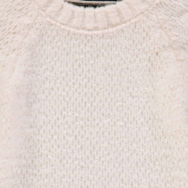 Sweter dziewczęcy, ecru, Marc O'Polo