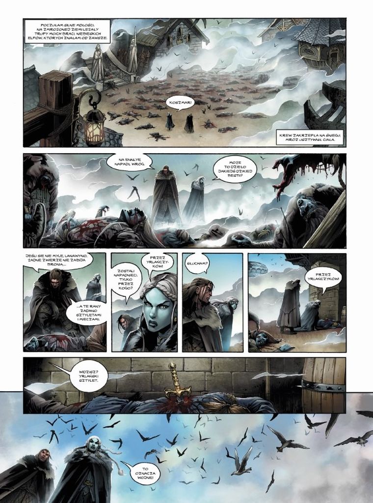 Świat Akwilonu. Elfy. Tom 1. Kryształ Niebieskich Elfów