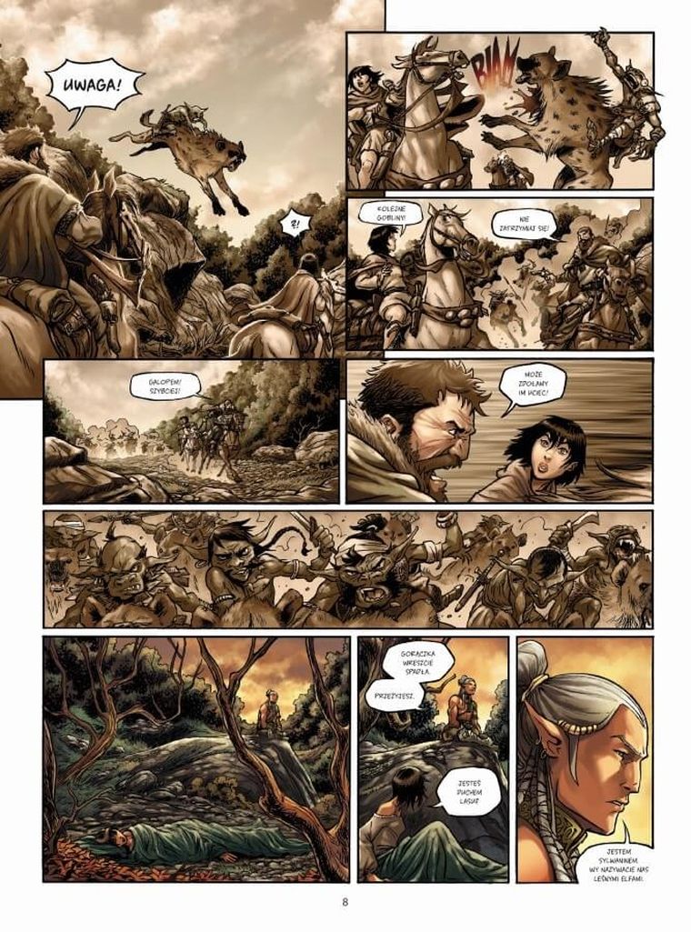 Świat Akwilonu. Elfy. Tom 2. Honor Leśnych Elfów