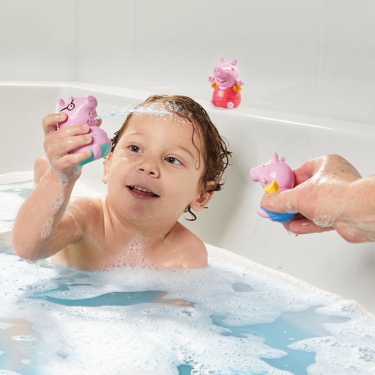 Świnka Peppa, figurki do wody, 3-pack