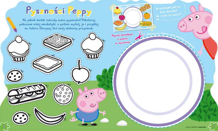 Świnka Peppa. Przyjaciele z bajki. Część 13. Na świeżym powietrzu