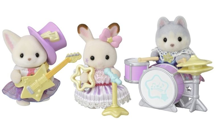 Sylvanian Families, 40th Anniversary, Koncert w krainie Sylvanian Families, figurki z akcesoriami, 5845