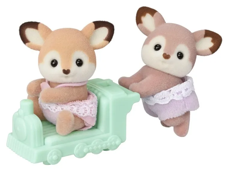 Sylvanian Families, Bliźniaki z rodziny Jelonków, zestaw figurek, 5800