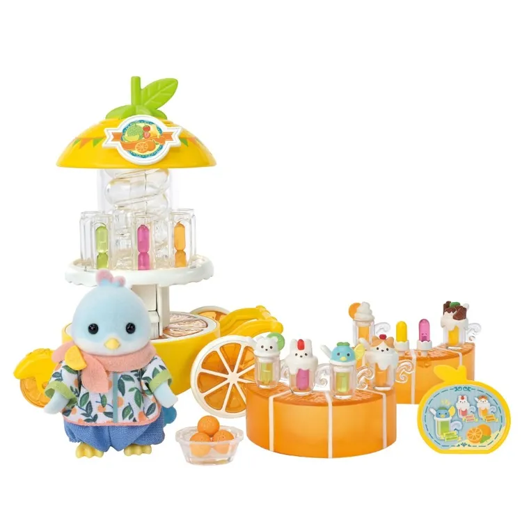 Sylvanian Families, Cytrynowy bar sokowy, zestaw z figurką, 5861