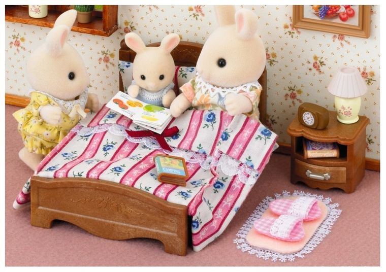 Sylvanian Families, łóżko podwójne, 5019
