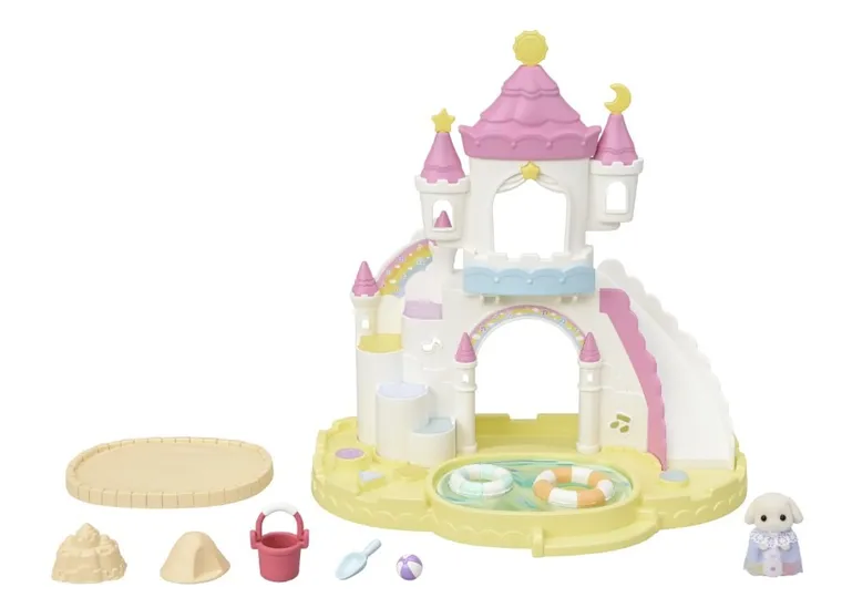 Sylvanian Families, Plac zabaw z basenem, zestaw figurek, 5746