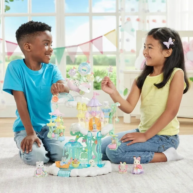 Sylvanian Families, Podniebny Pałac Kwiatowych Wróżek, zestaw z figurkami, 5815