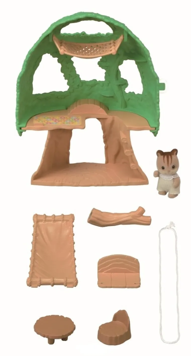 Sylvanian Families, przedszkolny domek na drzewie z figurką, 5318
