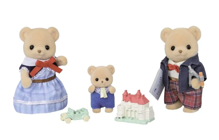 Sylvanian Families, Rodzina ciasteczkowych misiów, zestaw figurek, 5851