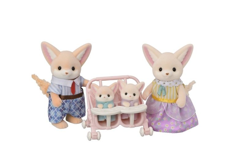 Sylvanian Families, Rodzina lisków pustynnych, zestaw figurek, 5696