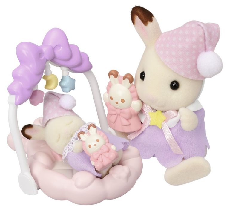 Sylvanian Families, Śpiące rodzeństwo, zestaw figurek, 5806