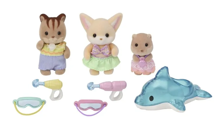 Sylvanian Families, Zabawa w basenie, zestaw figurek, 5749