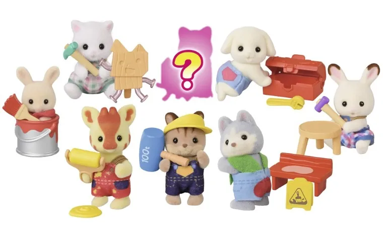 Sylvanian Families, Zrób to sam, saszetka z figurką niespodzianką, 5838, 1 szt.