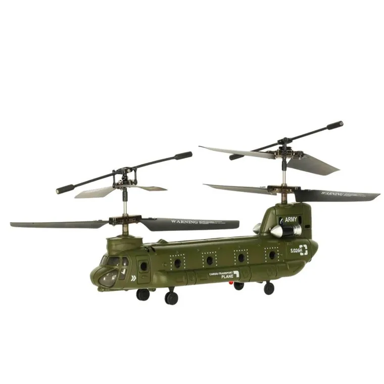 Syma, S026H-1, Boeing CH-47 Chinook, helikopter śmigłowiec zdalnie sterowany, zielony khaki