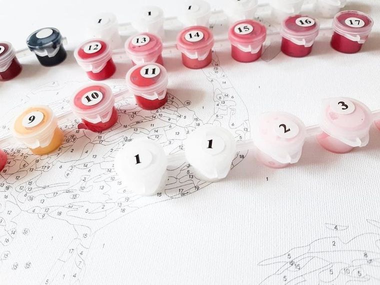 Symag, Paint it! malowanie po numerach, Kot i pies, obraz