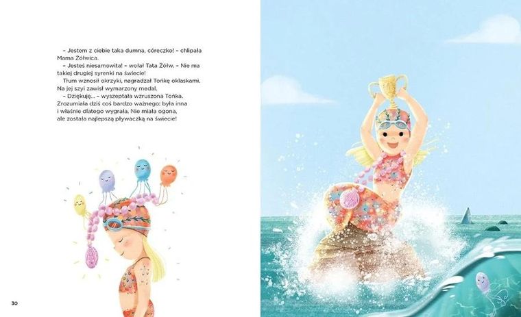 Syrenka bez ogonka. Książki, które dają siłę