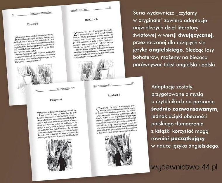 Szaleństwo i zbrodnia. Czytamy w oryginale (ilustrowane brzegi)